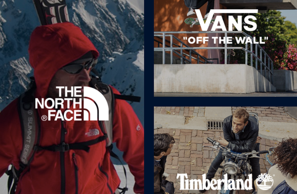 vans timberland the north face